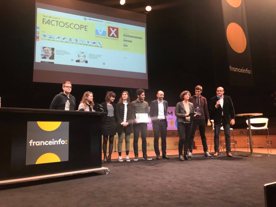 Factoscope 2017 prix Newstorm de France Info